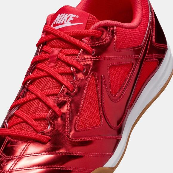 Nike Gato LV8 Mens Size 8.5 Shoes Metallic Red Gum‎ Indoor Soccer IB3566-600 NEW main image 5